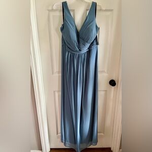 Bill Levkoff Blue Wedding Dress